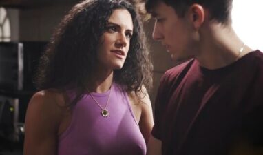 Passionate mother decided to seduce her stepson while her husband was not at home