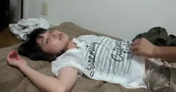 The fair-skinned young woman was knocked unconscious and fucked in various positions