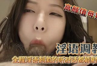 Dirty talk, training, high-value bitch, eating cock, no condom, creampie, full-time dirty talk training