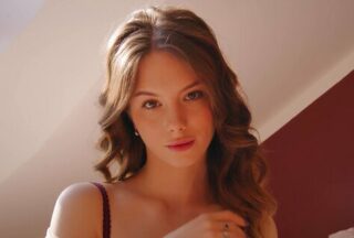 Thin Russian Cutie Gently Groans During Bright Sex