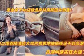 A large sum of money to win the 4S store’s top figure and high-looking female sales