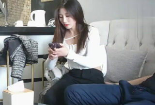 Crazy slut proclaims her love in broad daylight, black stockings and long legs, no condom, creampie