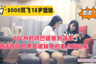 Threesome with 18 year old sisters, 20cm cock xxxd into pussy