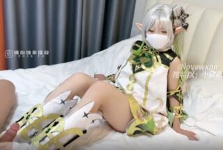 Original God cos Let the grass god fulfill your wish. Traveler, your big cock is so powerful. The pussy is filled with semen.