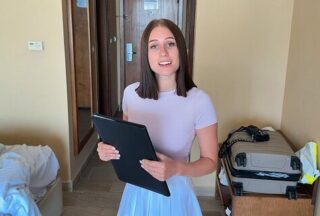 The Hotel Administrator Allowed Herself To Be Fucked In The Pussy From The First Person.