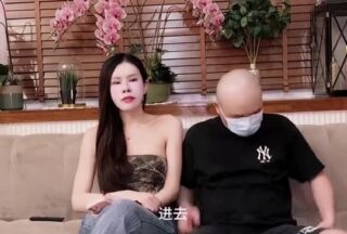 Banana Show xjx629 Thief breaks into house and finds wife in black stockings, blindfolded, and casual clothes, husband violently xxxs her.