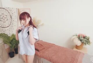 A busty female student named Miaomiao was instantly aroused by a rumored photo of a huge penis sent to her by her wicked best friend. Her first time giving a nude massage resulted in a rampage of lewdness.
