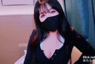Banana Show xjx642 Black stockings, beautiful legs, big breasts, playing with my cock, sexy red lips, tasting my semen